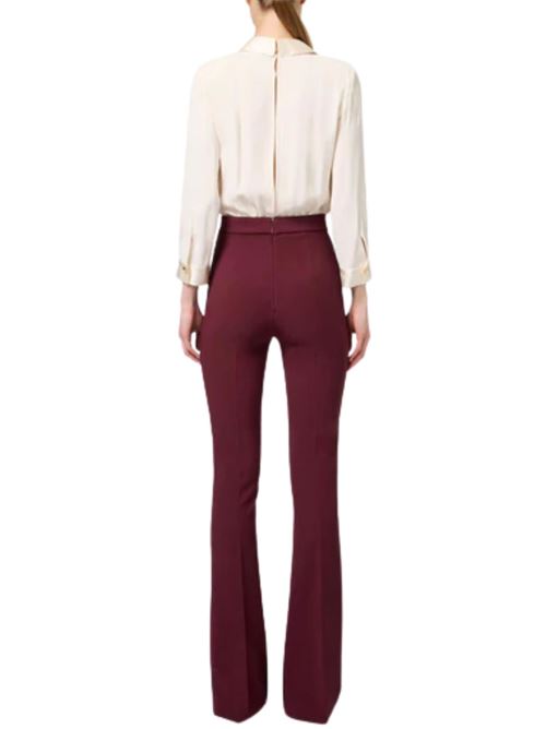 Tuta con camicia e pantalone flare Elisabetta Franchi | TU00546E2CM8